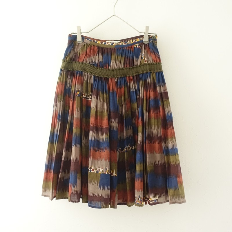 ミナペルホネン mina perhonen skipエンブロイダリーリネンニット