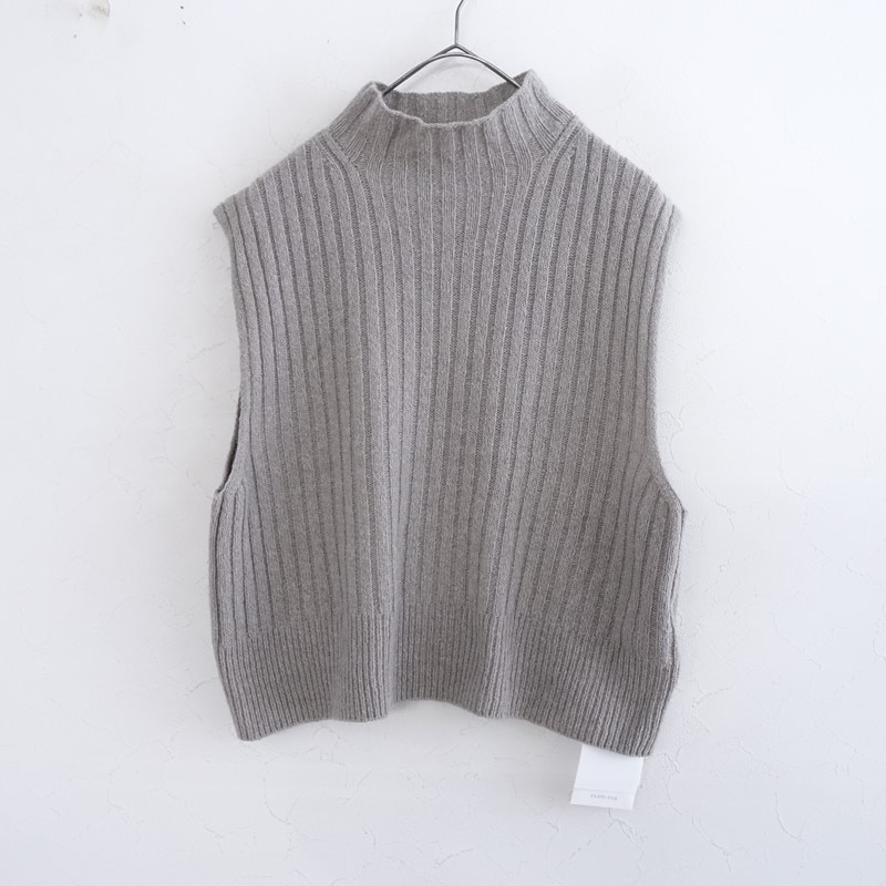 2024/定価1.6万】エヴァムエヴァ evam eva ウールシルクベスト M (j1