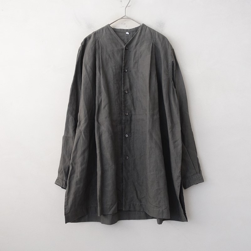 トキホ ヨシダトキホ TOKIHO YOSHIDA TOKIHO リネンタックシャツ 1