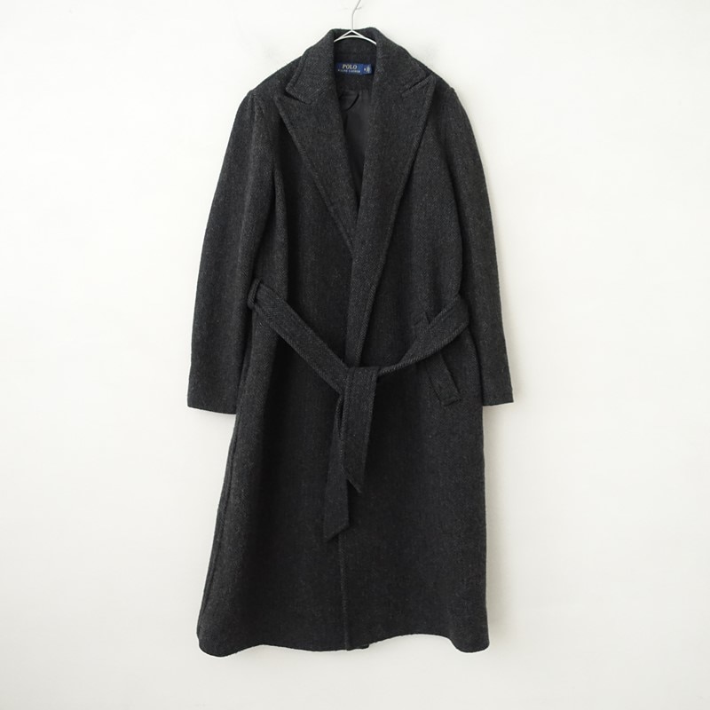 【希少XL】RALPH LAUREN ラルフローレン ヘリンボーン ベロアコート へリンボーン コート | ラルフ ローレン公式オンラインストア