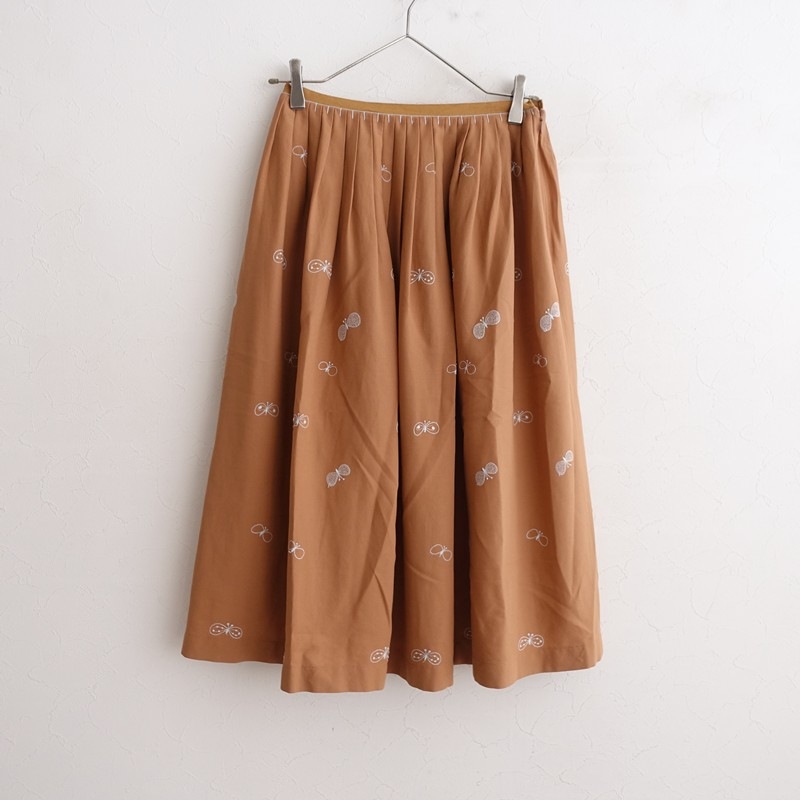 ミナペルホネン choucho スカート36 ミナペルホネン chouchoスカート