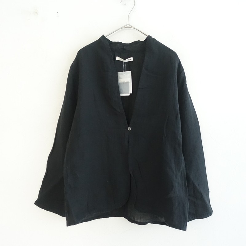 未使用】アトリエナルセ リネンシャツワンピース リゼッタ evam eva