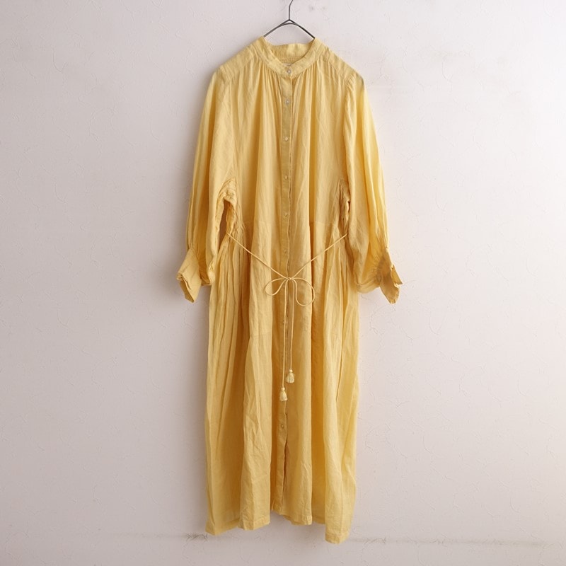 定価1.9万】ヌキテパ ne Quittez pas コットンボイルピンタックドレス