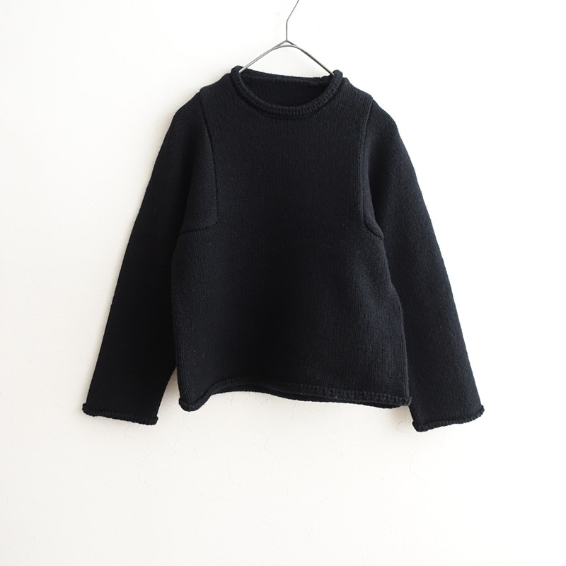 ランフランセダンタン  ウールワイドパンツ ブラック　キュロット ランフランセダンタン ウールワイドパンツ ブラック キュロット 【公式