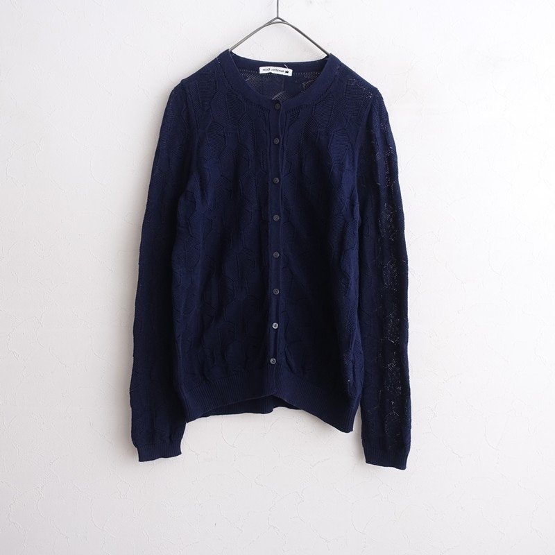 ミナペルホネン mina perhonen skipエンブロイダリーリネンニット