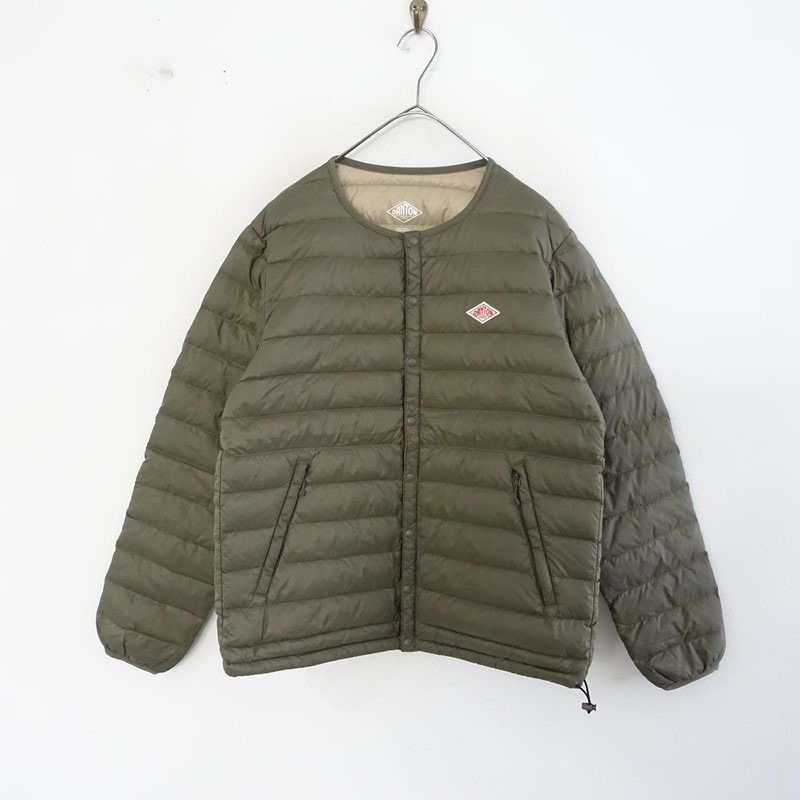 定価1.8万】ダントン DANTON クルーネックインナーダウンジャケット 34