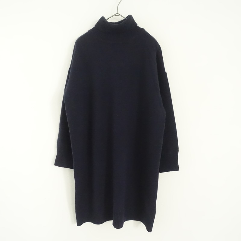 mizuiroind / ミズイロインド　タートルネックニットワンピース ミズイロインド mizuiro-ind タートルネックニットワンピース - (1