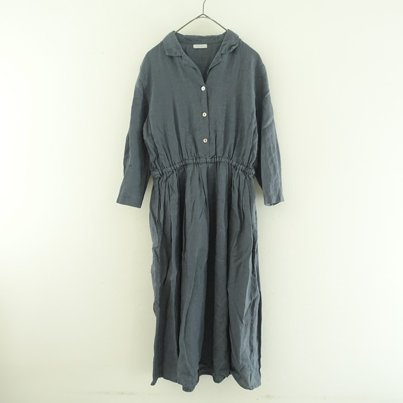 フォグリネンワーク fog linen work テーラードカラーデニムリネン