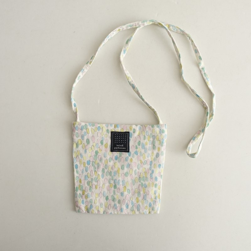 美品】2023AW/ミナペルホネン mina perhonen jelly beans pocket bag