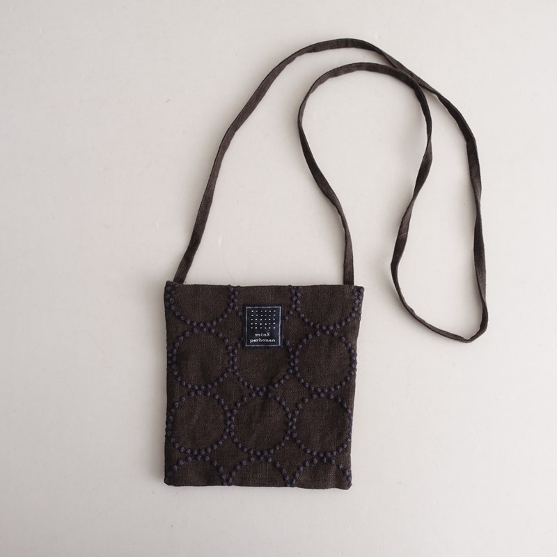 mina perhonen バッグ　希少 美品】2023SS/ミナペルホネン mina perhonen choucho pocket bag (ba31