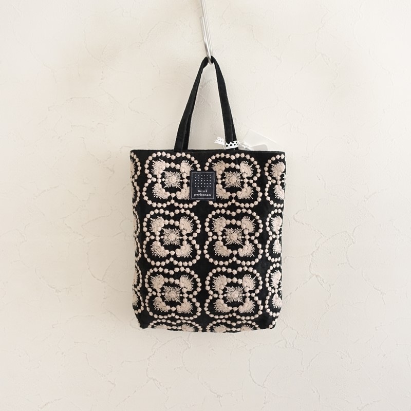 美品】2024AW/ミナペルホネン mina perhonen blumen toast bag