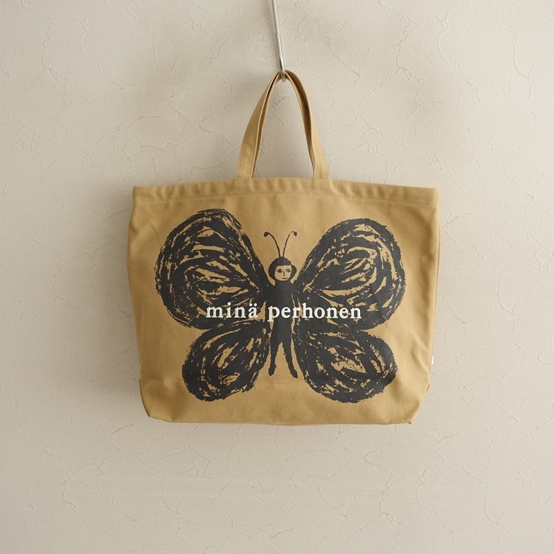 美品】2023SS/ミナペルホネン mina perhonen choucho pocket bag (ba31