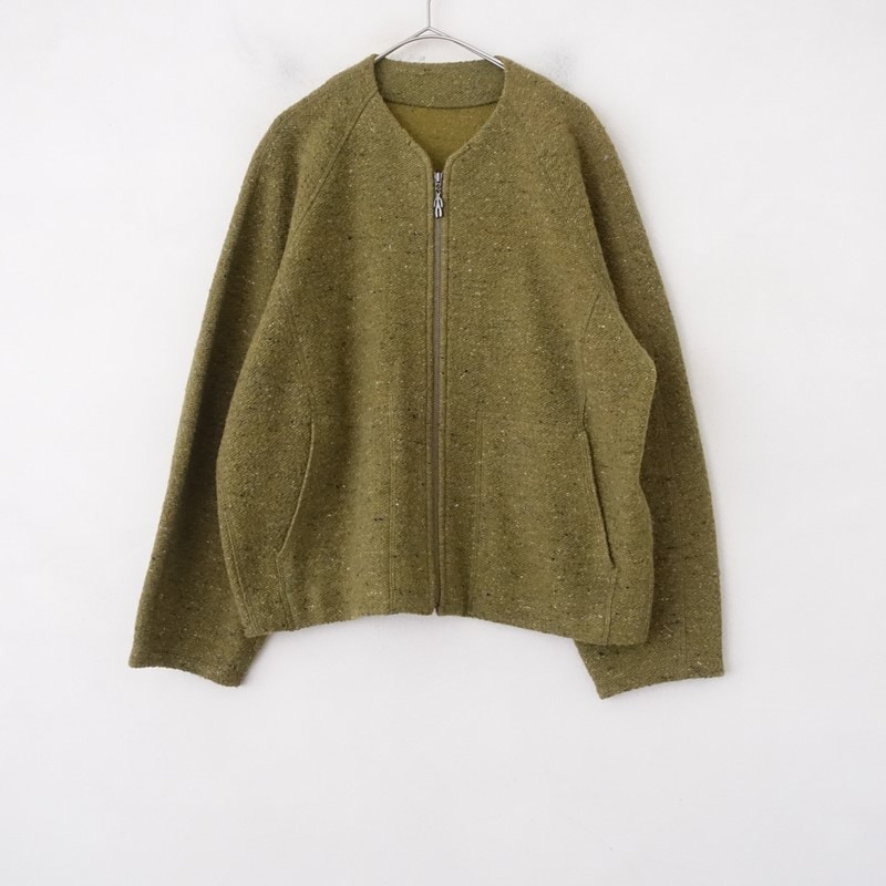 ヨーガンレール JURGEN LEHL ウールジョーゼットオープンカラーコート