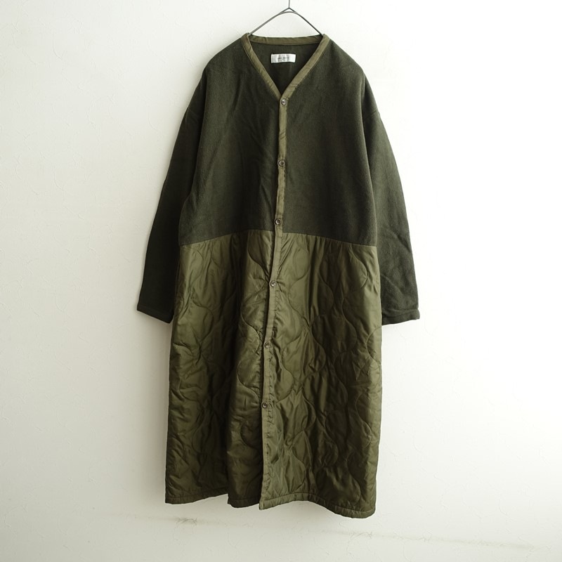 ラボレイトリー Laboratory switching militaria coat 切り替え 