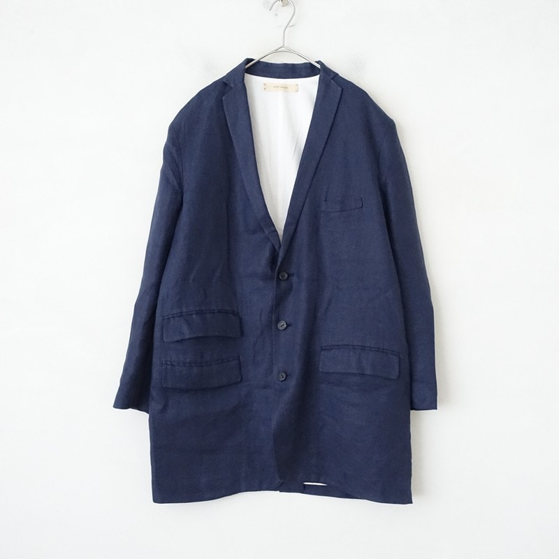 定価6.2万】スズキタカユキ suzuki takayuki long jacket リネンロング