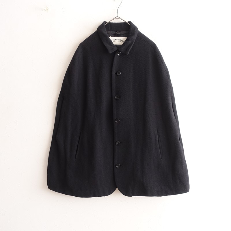アーツ&サイエンス ARTS&SCIENCE ウールコットンポンチョコート 1 (jk1