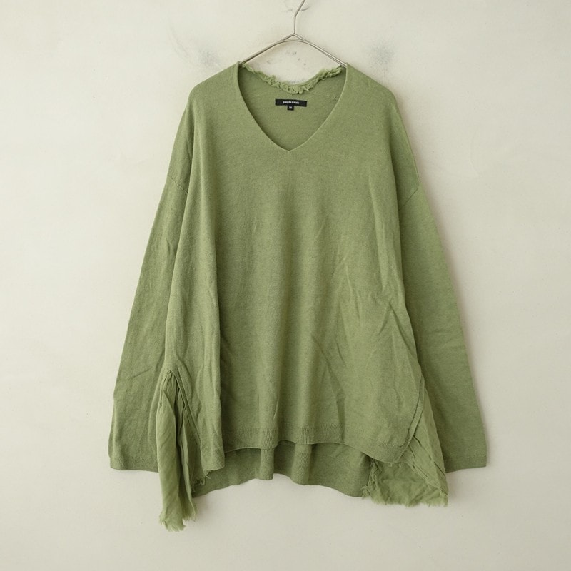 ��̤����/���3.1����2023SS/�ѥɥ��� pas de calais ��ʪ�����ͥ�֥��ɥץ륪���С�  36 (84-2511-32)��70A62��