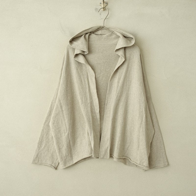 エヴァムエヴァ evam eva vie カシミヤ羽織ニットカーディガン - (25