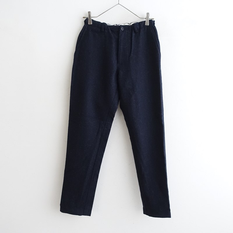 ゴーシュ ゴーシュ かつらぎテーパードパンツ 裾ゴム ネイビー