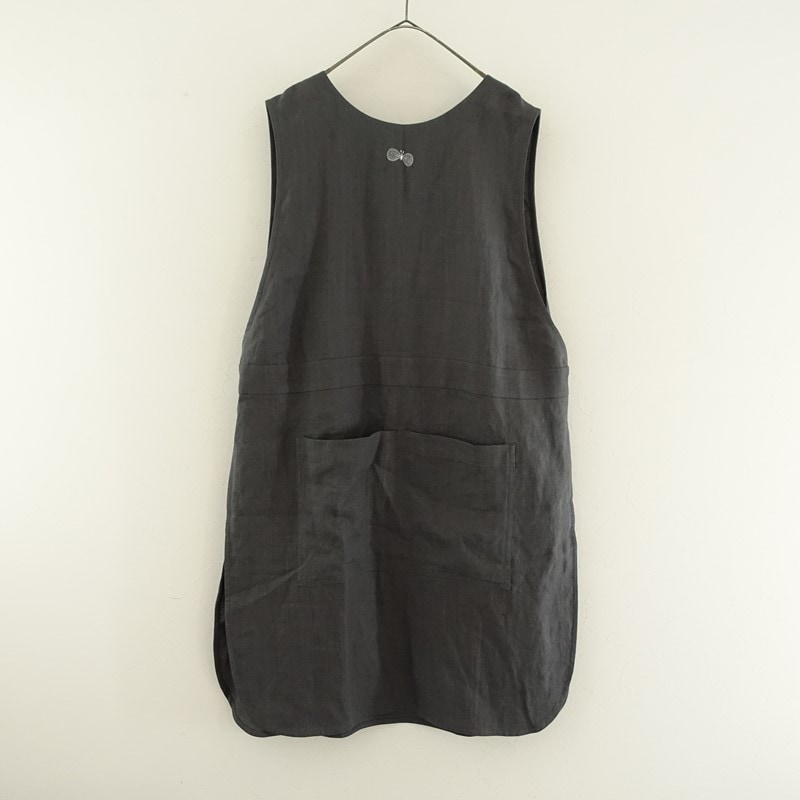 mina perhone 美品　choucho エプロン　グレー mina perhone 美品 choucho エプロン グレー ミナペルホネン エプロン
