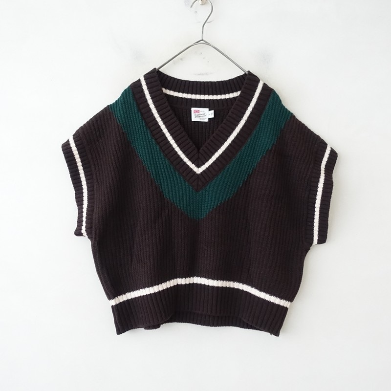 �ȥ�ǥ�����ʥ륦������������ Traditional Weatherwear �����뺮�˥å�V�ͥå��饤��٥���  S (m33-2512-556)��31A62��