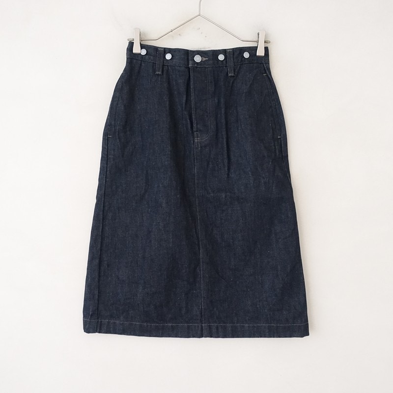 ������/���3.8���ۥޡ�����åȥϥ�����ߥ��ɥ����� MARGARET HOWELL��EDWIN �����20��ǯ��ǰORGANIC COTTON DENIM SKIRT  27 (sk2-2512-360)��51A62��
