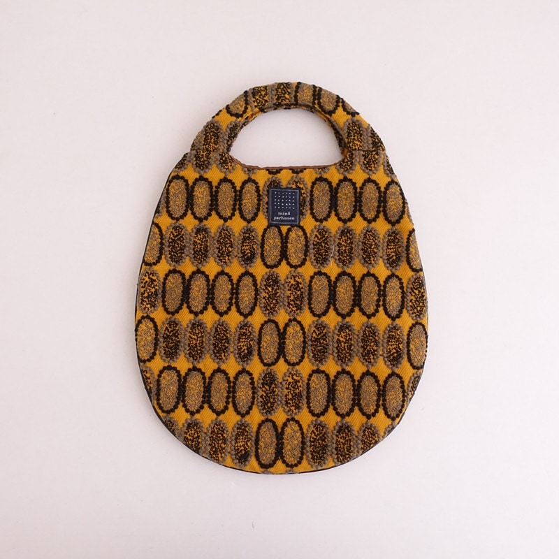 未使用】ミナペルホネン mina perhonen hanakaze×hope omoteura eggbag