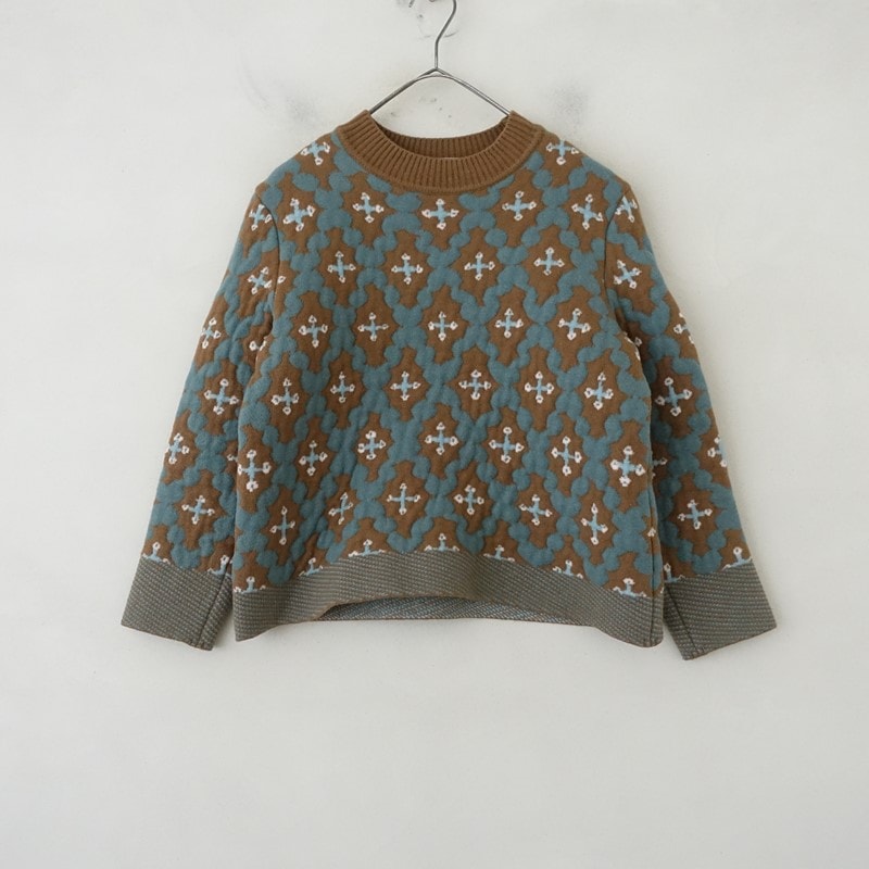 定価4.6万】ミナペルホネン mina perhonen snow dirmond 中綿ニット