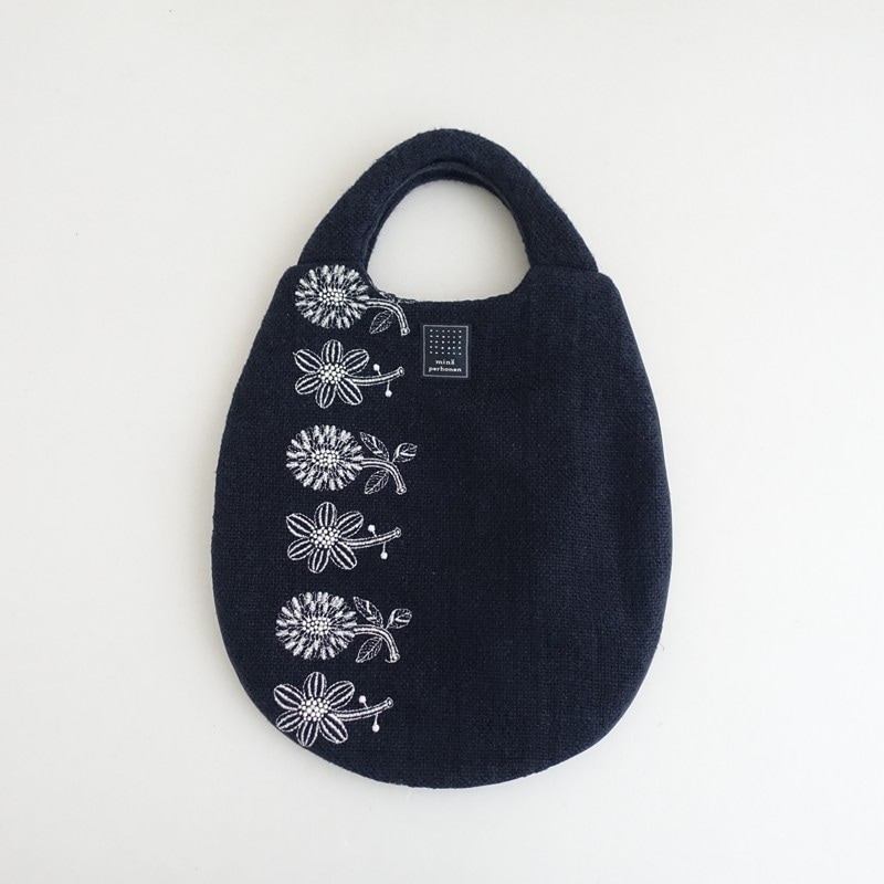 美品/定価1.2万】ミナペルホネン mina perhonen tori-to-hana egg bag