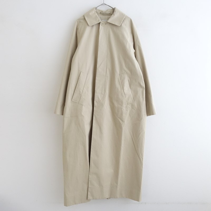 美品/定価7.9万】ヤエカ YAECA 61503 ステンカラーコート S (jk25-2512