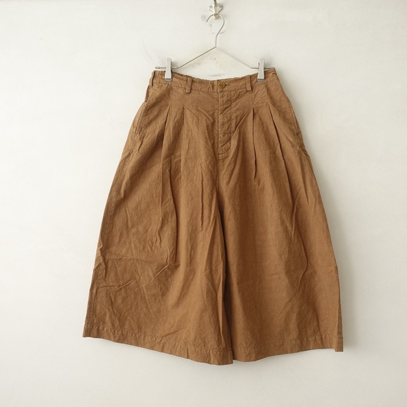 ネストローブ nest Robe フレンチリネンギンガムイージーパンツ F (m33