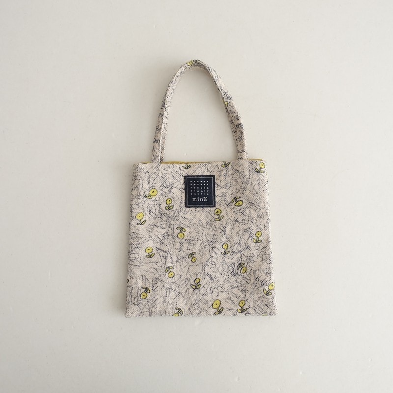 未使用】ミナペルホネン mina perhonen hanakaze×hope omoteura eggbag