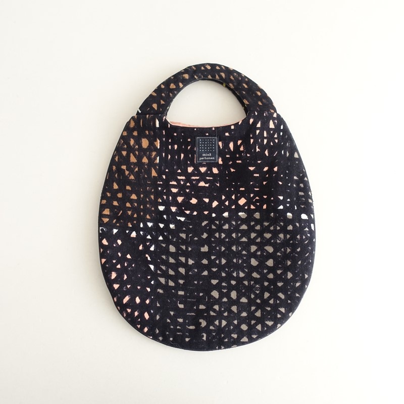 ミナペルホネン mina perhonen before egg bag エッグバッグ (ba5-2512