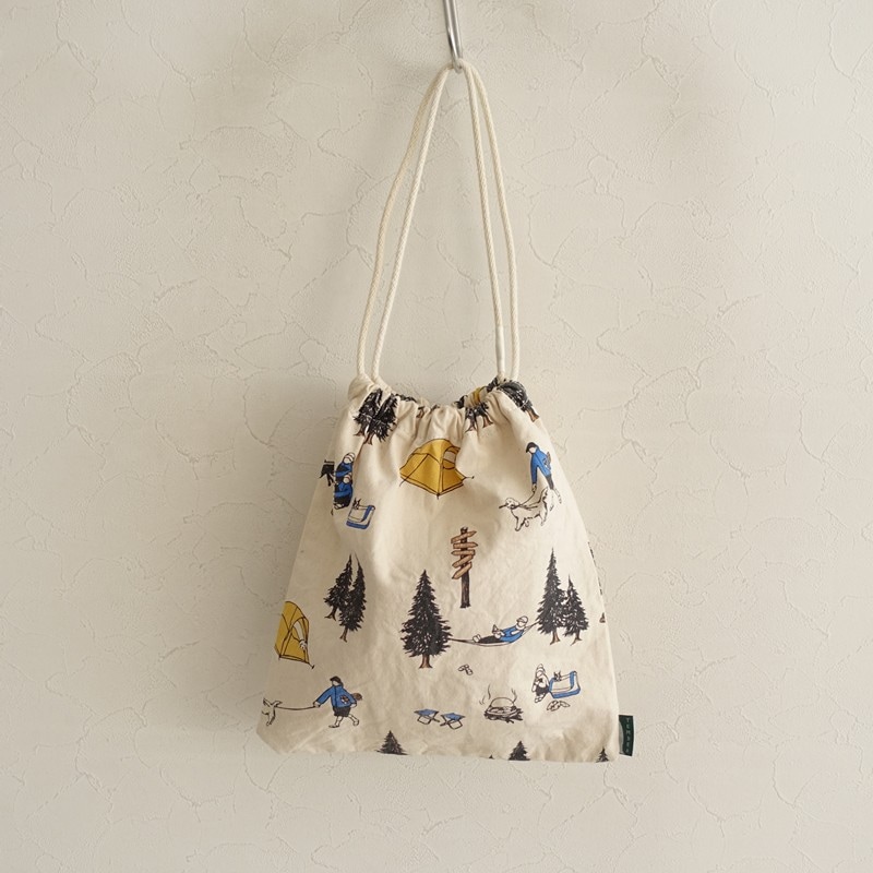 ミナペルホネン mina perhonen エコバッグ (ba7-2410-10)【82J42