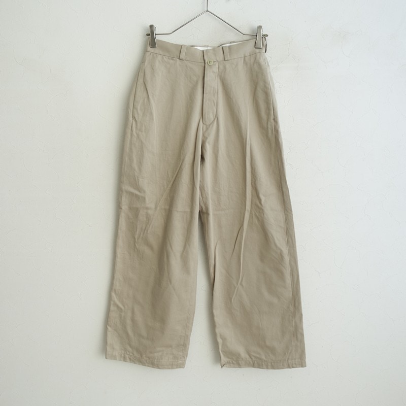 �䥨�� YAECA 65608 CHINO CLOTH PANTS WIDE ���åȥ���Υ������磻�ɥѥ��  27 (1-2512-367)��42A62��