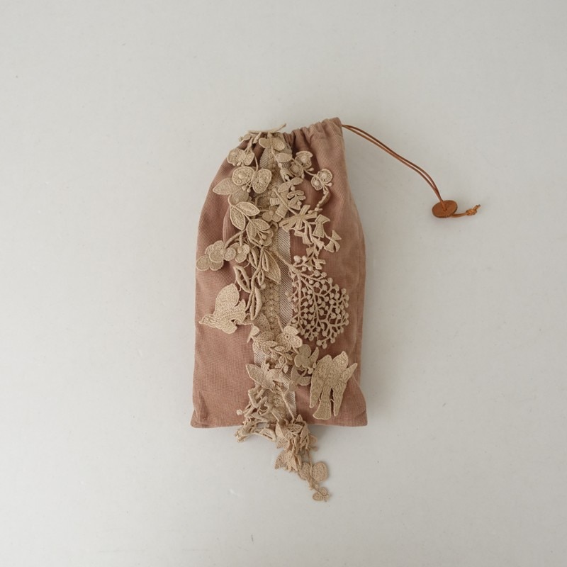 ミナペルホネン mina perhonen forest parade 巾着ポーチ (ac30-2512