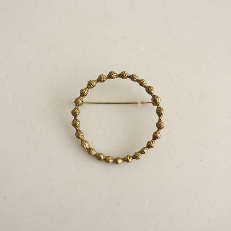 ミナペルホネン mina perhonen tambourine ブローチ (ac88-2408-136