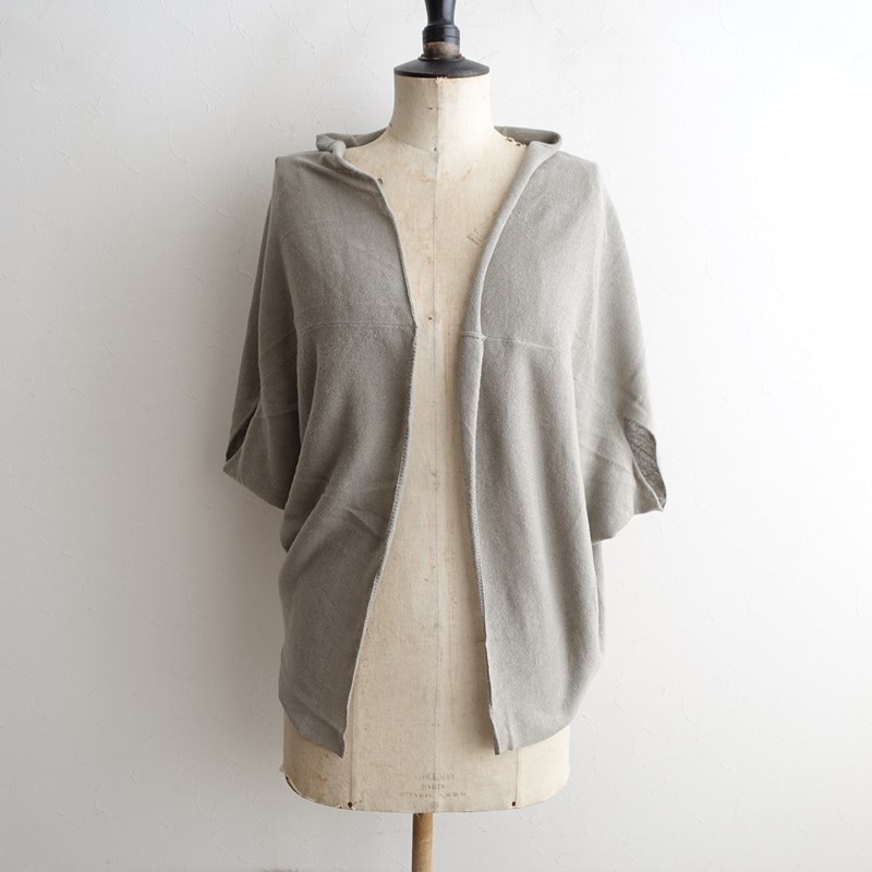 定価7.1万】エヴァムエヴァ evam eva wool angora no collar coat ノー