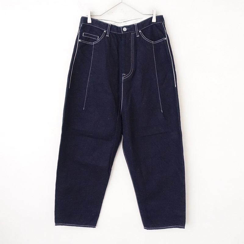 ミナペルホネン　テーパード　デニムパンツ 定価3.5万】ミナペルホネン mina perhonen always new テーパード