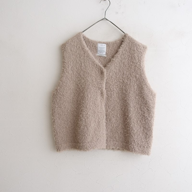 タンデイユライユライVネックベスト 未使用/2025/定価1.0万】ユライユライ TANDEY Vネックベスト (j33-2601