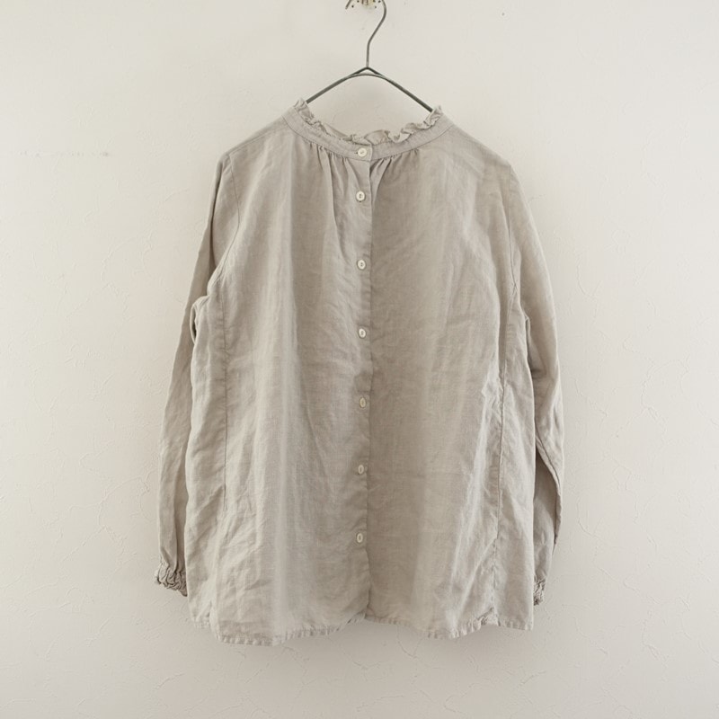 定価1.6万】ネストローブ nest Robe リネンスタンドフリルカラー2WAY