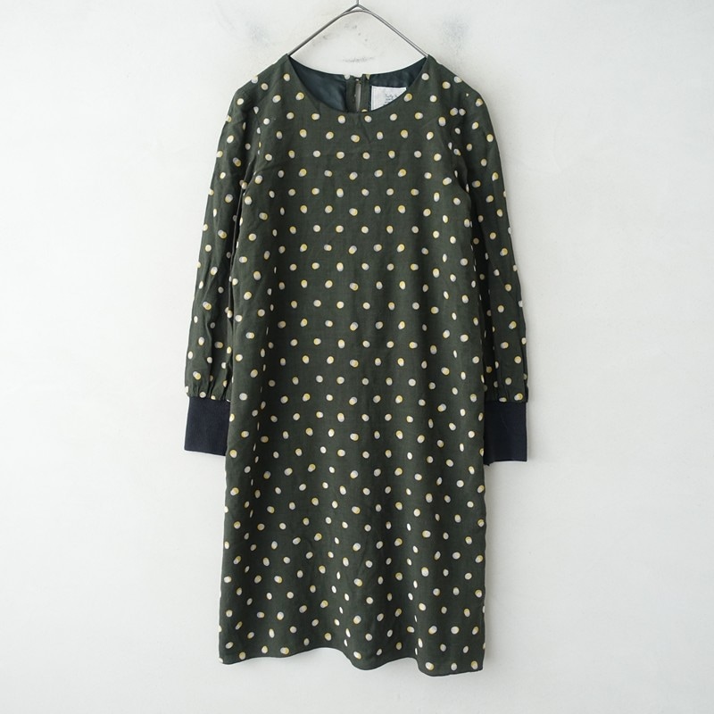 サリースコット Sally Scott ウール混グレンチェックノースリーブ