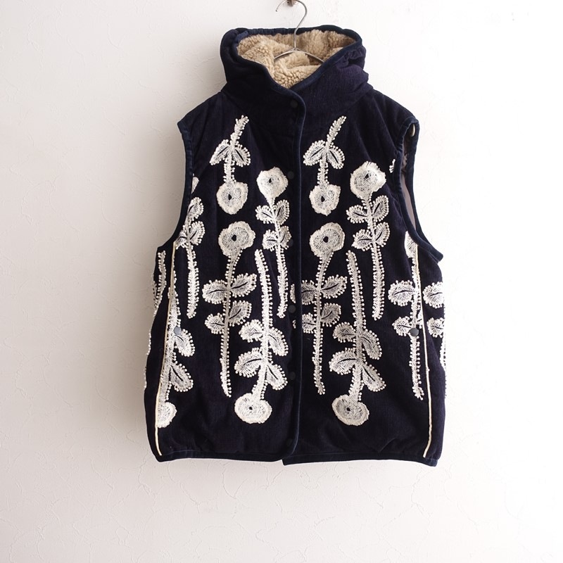 定価7.8万】ミナペルホネン mina perhonen forest parade フーデッド