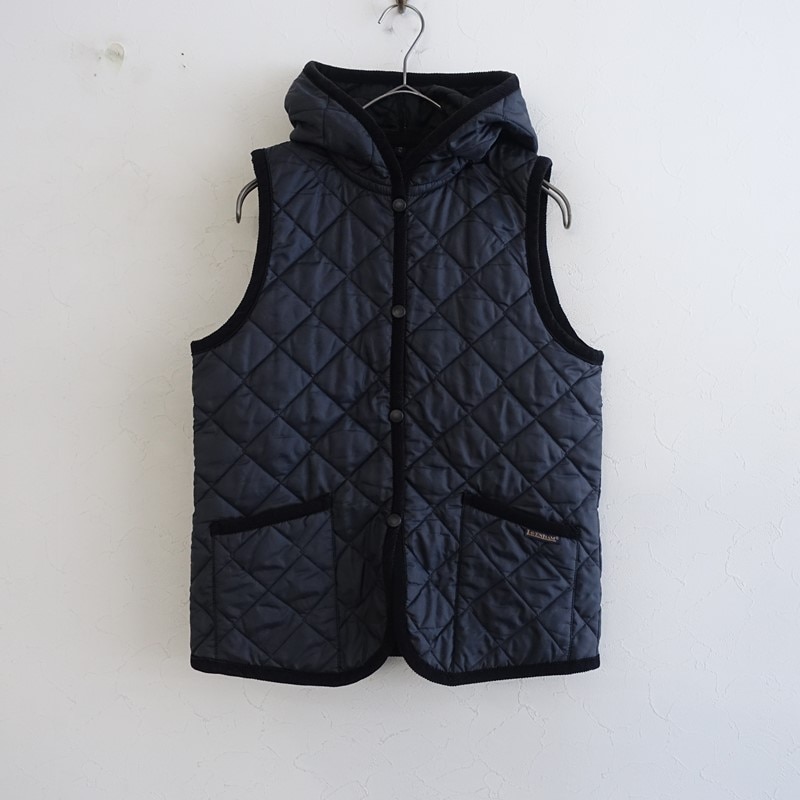 LAVENHAM フード付きキルティングベスト 10 (38) ラベンハム LAVENHAM フード付きキルティングベスト 10/38 (jk25-2601