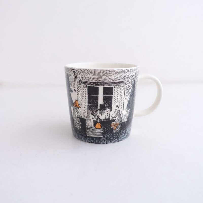 北欧】美品/2018年夏限定/アラビア ARABIA MOOMIN ムーミンマグ Going