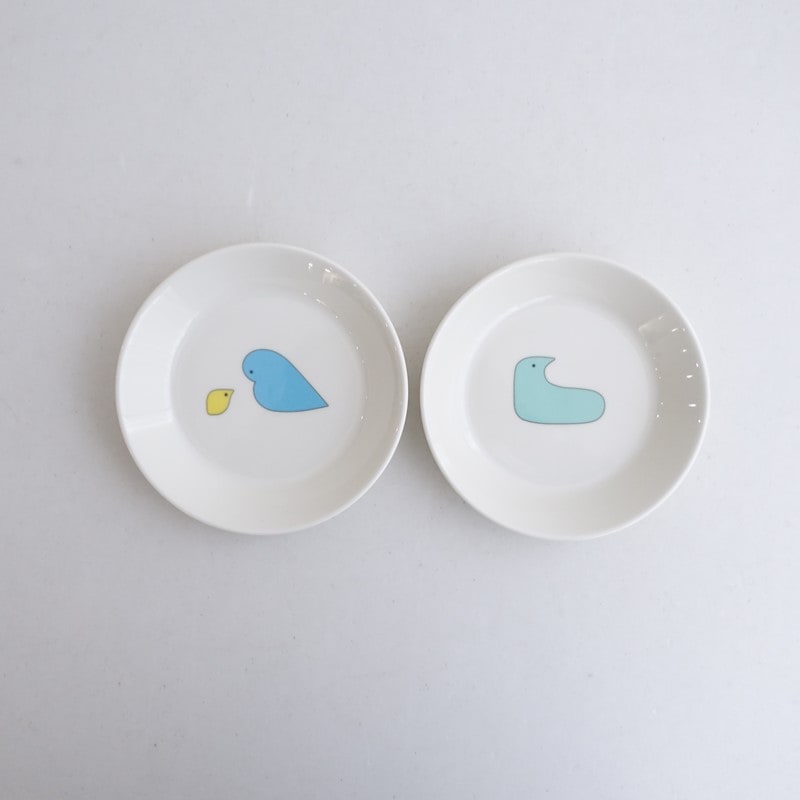 ���̲�������/2021ǯ���ܸ���/���å���ߥߥʥڥ�ۥͥ� iittala��mina perhonen bird �ץ졼�� 12cm 2�祻�å�   (wa5-2601-2)��20B62��