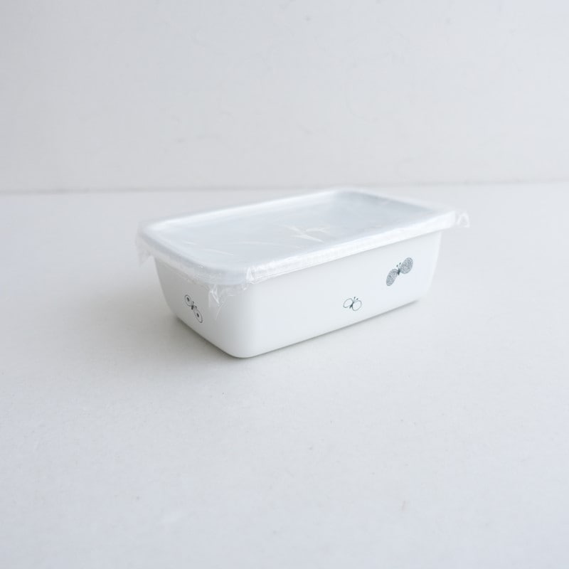 ミナペルホネン×野田琺瑯 mina perhonen×野田琺瑯 レクタングル 浅型 S