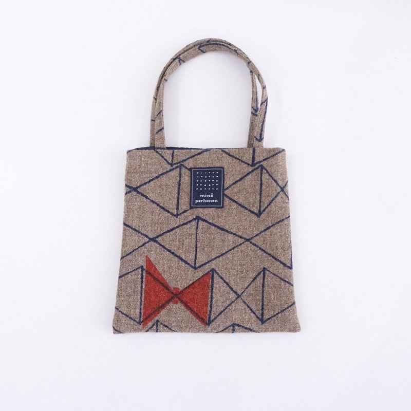 ミナペルホネン mina perhonen sky flower レッスンバッグ (ba7-2507