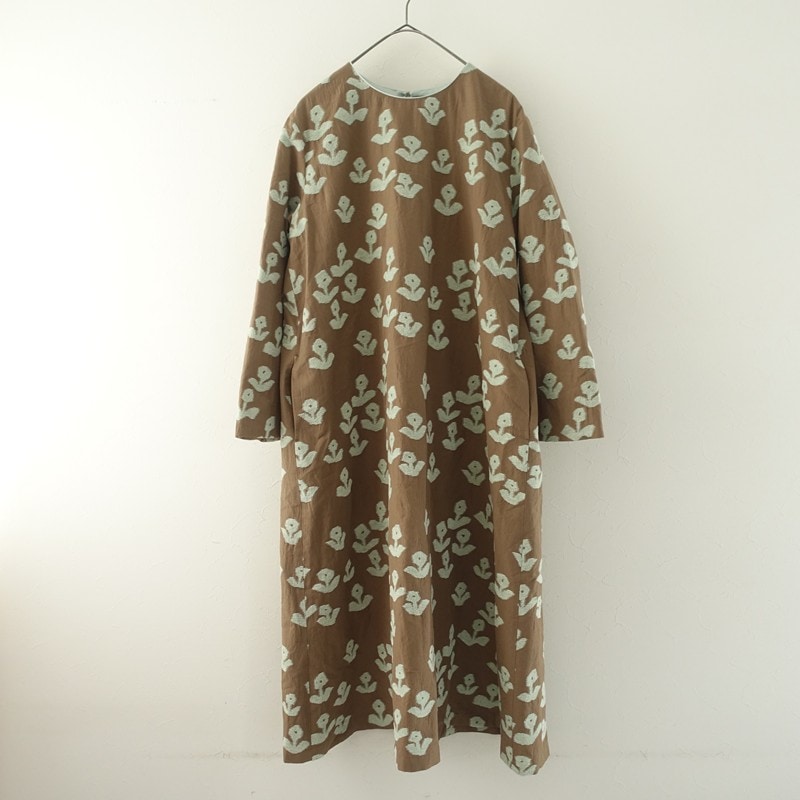 美品/2023/定価8.8万】ミナペルホネン mina perhonen fondant シルク