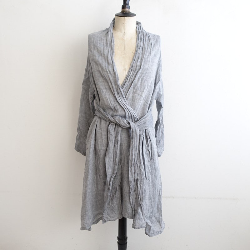 ネストローブ nest Robe リネンフロントボタンワンピース - (1-2510